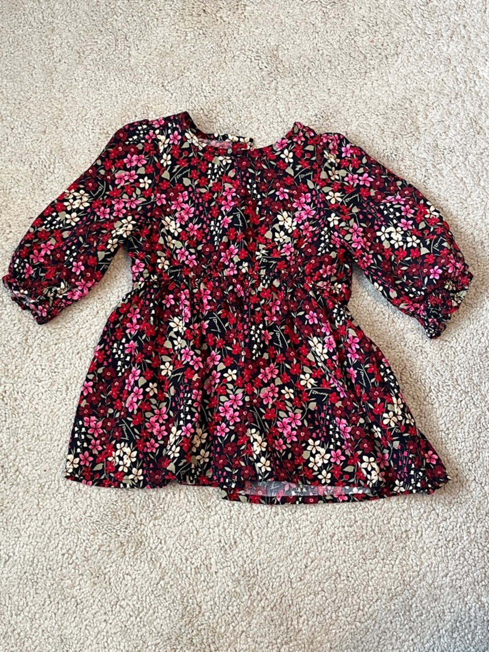 Tommy Hilfiger Baby Girl Floral Dress 6-9M